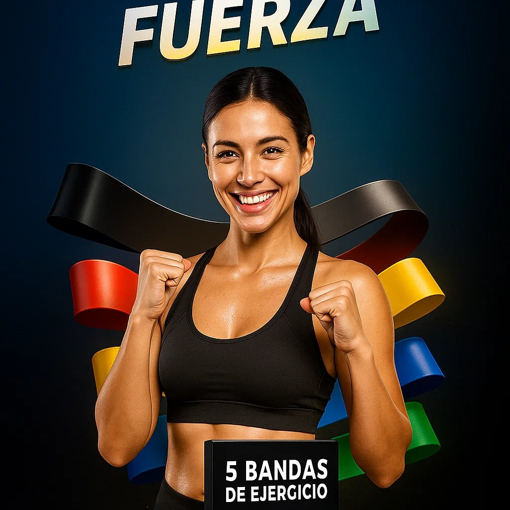 SET CINTA EJERCICIO DE 5 BANDAS