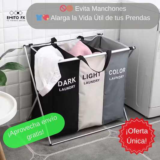 Cesta Organizadora 3 Compartimiento