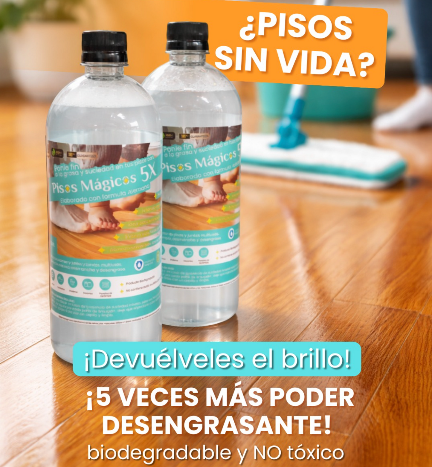 LIMPIADOR PISOS MAGICOS